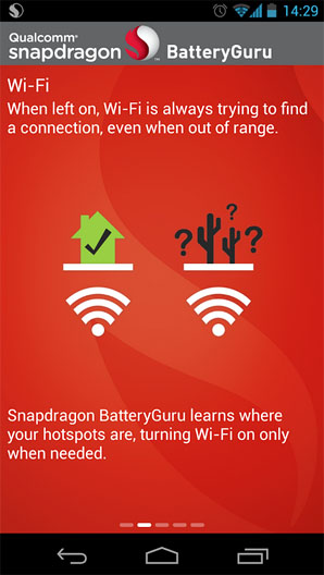 Бесплатное приложение Snapdragon BatteryGuru для Android – экономим заряд аккумулятора