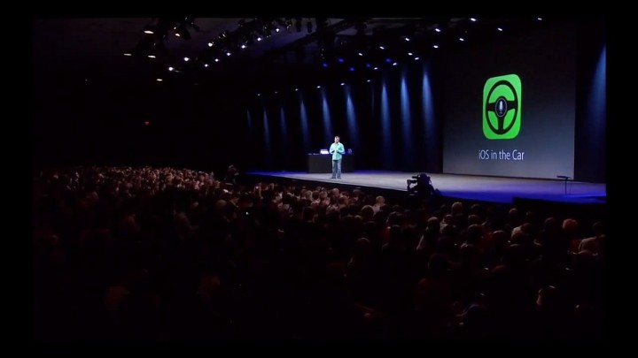 2013.06.13 - Презентация нового автомобильного интерфейса Apple iOS in the Car на конференции WWDC 2013