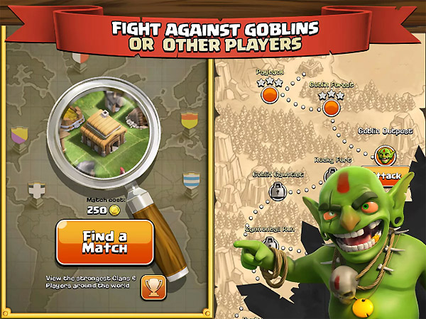 Clash of Clans для Android: эпические многопользовательские битвы