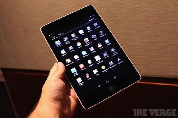 HP выпустила конкурентов iPad mini и Nexus 7