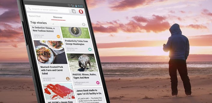 Представлена финальная версия браузера Opera для Android на движке WebKit