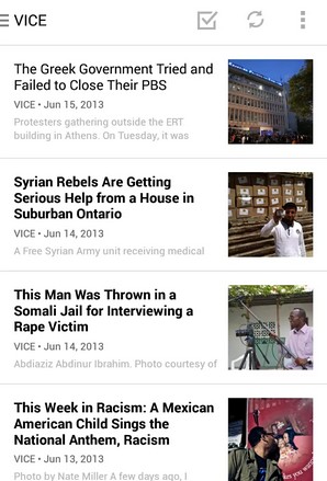 Digg Reader для Android - еще одна RSS-читалка на замену Google Reader