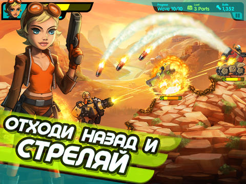 Бесплатная игра Tank Nation для iPhone и iPad - жаркие аркадные битвы танков 