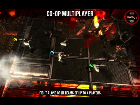 Бесплатная игра Dead on Arrival 2 для iPhone и iPad - ураганный кооперативный зомби-шутер