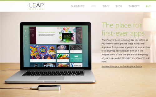 Airspace Leap Motion