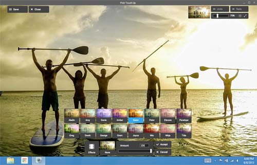 Chrome Pixlr Touch Up